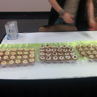 Cupcake samples  at The Cupcake Girl in Houston