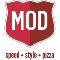 logo at Mod Pizza in Spokane