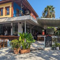 Restaurant entrance at Saki in Dalyan