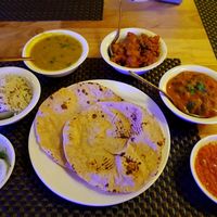 thali at Vedge in Yangon