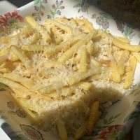 Cheesy chips at Little Aladdin in Manchester