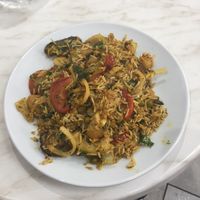 So amazing veg biryani available while you wait. at Little Aladdin in Manchester