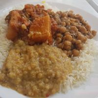 The 3 Curries at Little Aladdin in Manchester