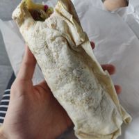 Burrito for £6, absolutely filled after at Little Aladdin in Manchester