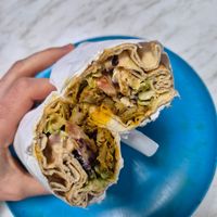 Donner wrap at Little Aladdin in Manchester
