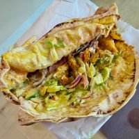 Donner kebab at Little Aladdin in Manchester