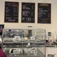 The menu at Queen Street Commons in Kitchener