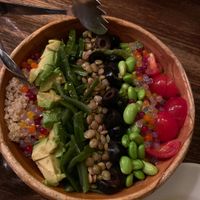 Vegan salad  at Cafe La Boheme - Ginza in Tokyo