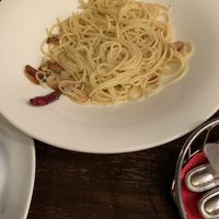 vegan pasta at Cafe La Boheme - Ginza in Tokyo