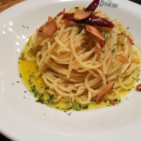 peperoncino pasta at Cafe La Boheme - Motomachi-Chukagai in Yokohama