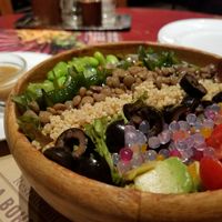 12-vegetable tofu salad with seaweed balls at Cafe La Boheme - Motomachi-Chukagai in Yokohama