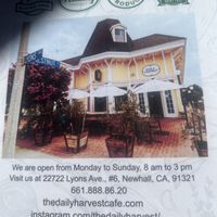   at The Daily Harvest Cafe & Juicery in Santa Clarita