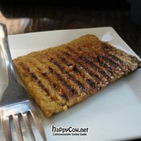 Tempeh bacon at Fair Grounds Coffeehouse in Iowa City