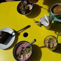 Nice breakfast and cake at Peck 47 in Brussels