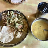 That soup was divine! And the food was super delicious! ❤️ at Radha Govinda's Buffet in Denver