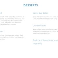 Desserts at Radha Govinda's Buffet in Denver