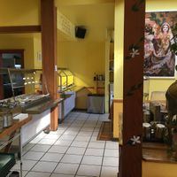 The buffet: salads, hot dishes, soup, desserts, .. at Radha Govinda's Buffet in Denver