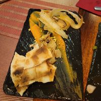 Vegan cheese. at Andino Gastrobar in Malaga