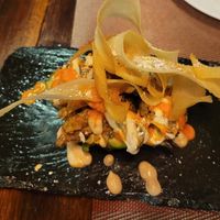 Filled avocado. at Andino Gastrobar in Malaga