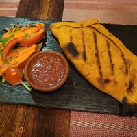 Vegan empanada. at Andino Gastrobar in Malaga