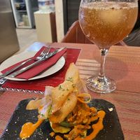 Some sort of avocado pileup starter. Very good!  at Andino Gastrobar in Malaga