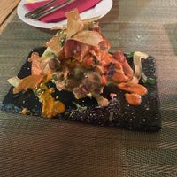 Palta rellena chilena  at Andino Gastrobar in Malaga