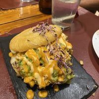 Vegan arepa  at Andino Gastrobar in Malaga