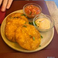Sopaipillas chilenas  at Andino Gastrobar in Malaga