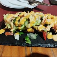 Patacones; so good! at Andino Gastrobar in Malaga