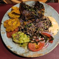 Plato centroamericano at Andino Gastrobar in Malaga