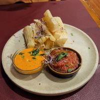 Yuca frita at Andino Gastrobar in Malaga
