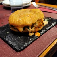 Arepa at Andino Gastrobar in Malaga