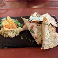 Quesadilla Mexicana (veduras) at Andino Gastrobar in Malaga