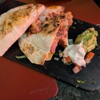 Jackfruit quesadilla at Andino Gastrobar in Malaga