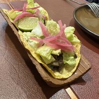 Mushroom tacos  at Andino Gastrobar in Malaga