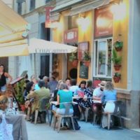 Outdoor seating area. at Andino Gastrobar in Malaga