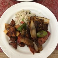 Vegan chorizo! Very tasty at Andino Gastrobar in Malaga