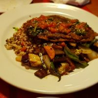 Vegan plate at Andino Gastrobar in Malaga