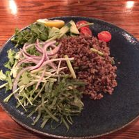 Vegan fried rice  at Monsoon Cafe - GZone in Tokyo