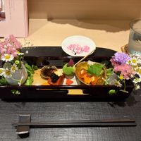 My personal favorite course of the evening! at Ise Sueyoshi in Tokyo
