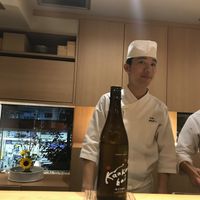 Chef Tanaka at Ise Sueyoshi in Tokyo