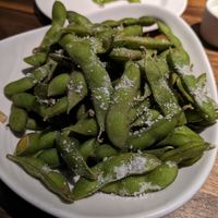 Steamed edamame at Yard House in Las Vegas