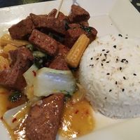 Awesome orange chicken! at Yard House in Las Vegas