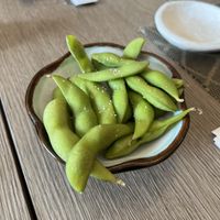 edamame   at Yoshi - Sushi & More in Madrid