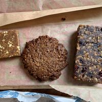 vegan sweets at LEON in Oxford