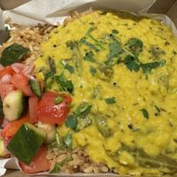 Dhal - another great choice for vegans!  at LEON in Oxford