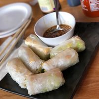 Vegan spring rolls at 208 Pho & Vegan in Boise