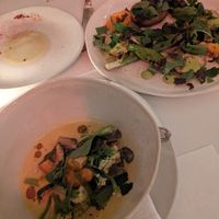 Curry (left) + Shiitake (right) at abcV in New York City