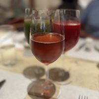 Fresh green juice and spritzers   at abcV in New York City