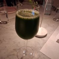 Green glow juice at abcV in New York City